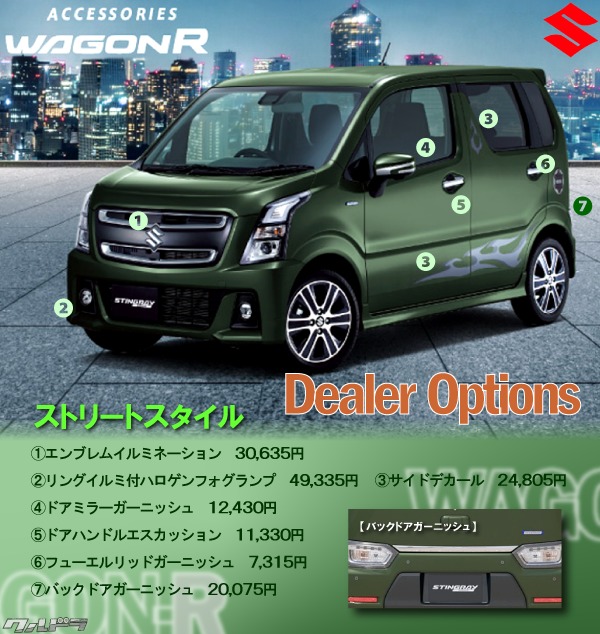 待望の再入荷! SUZUKI(スズキ) 純正部品 ワゴンR/ワゴンR